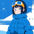 本日の雪遊びちゃん 5枚目