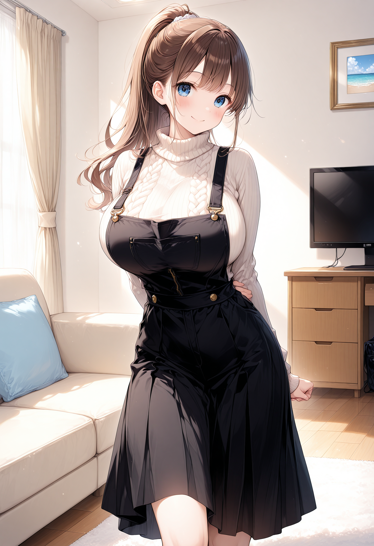 ポニテのお姉さん | の人気AIイラスト・グラビア