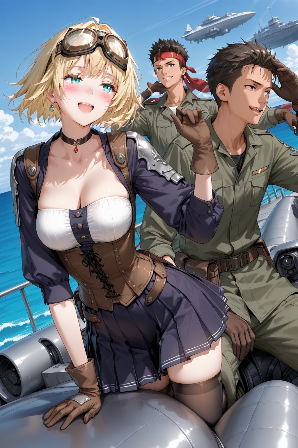 あっちに見えるね!