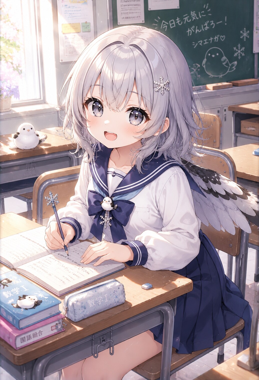 お勉強シマちゃん