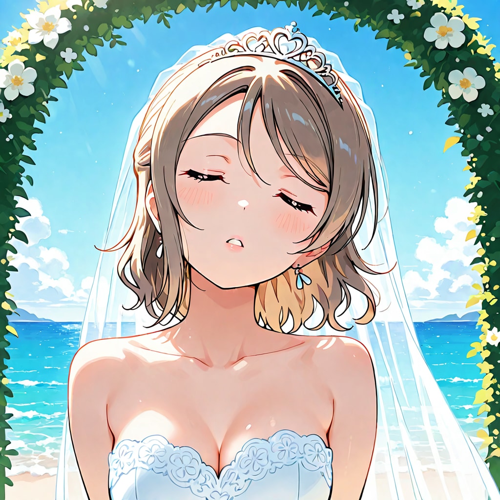 キス待ち顔の曜ちゃん