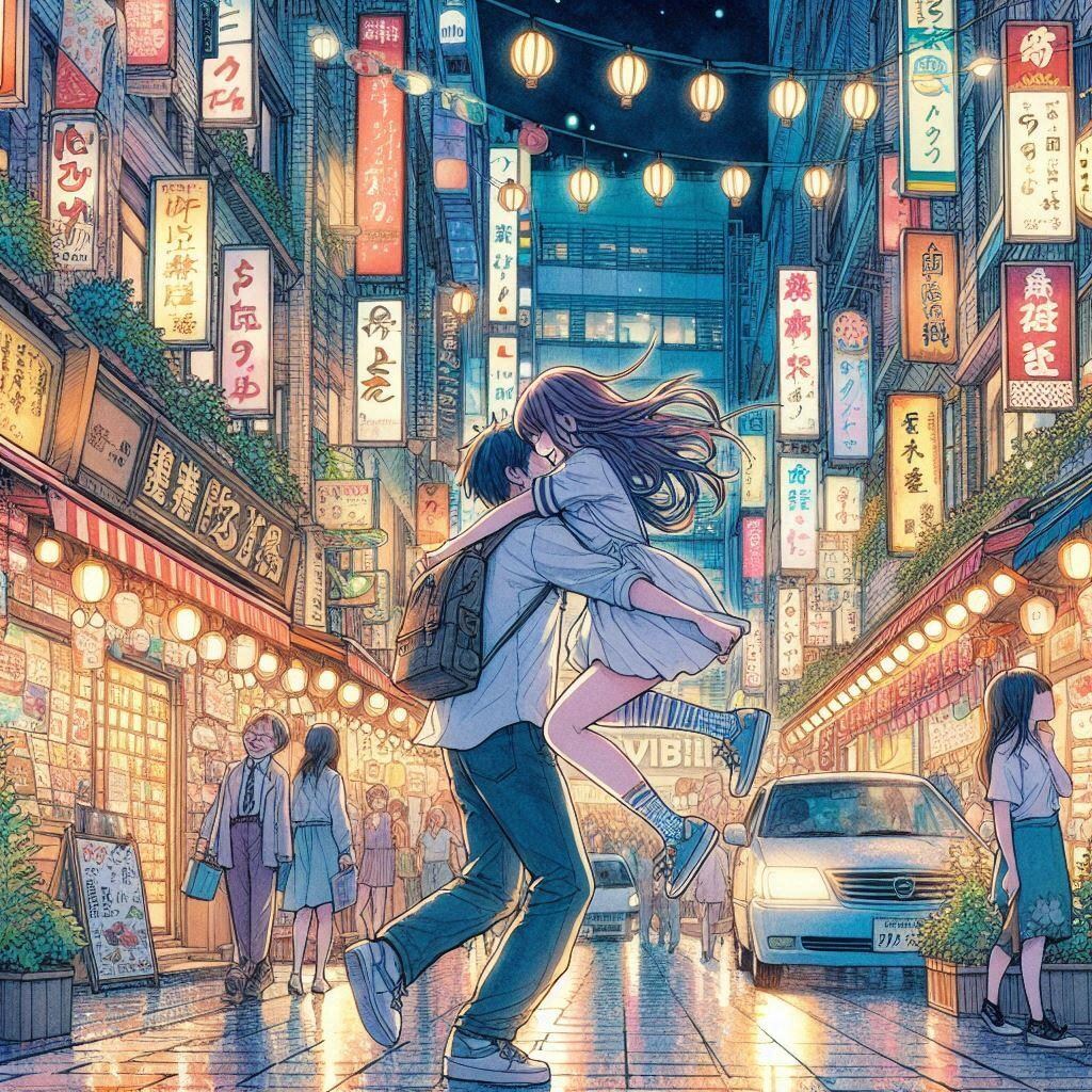 夜店で待ち合わせ11