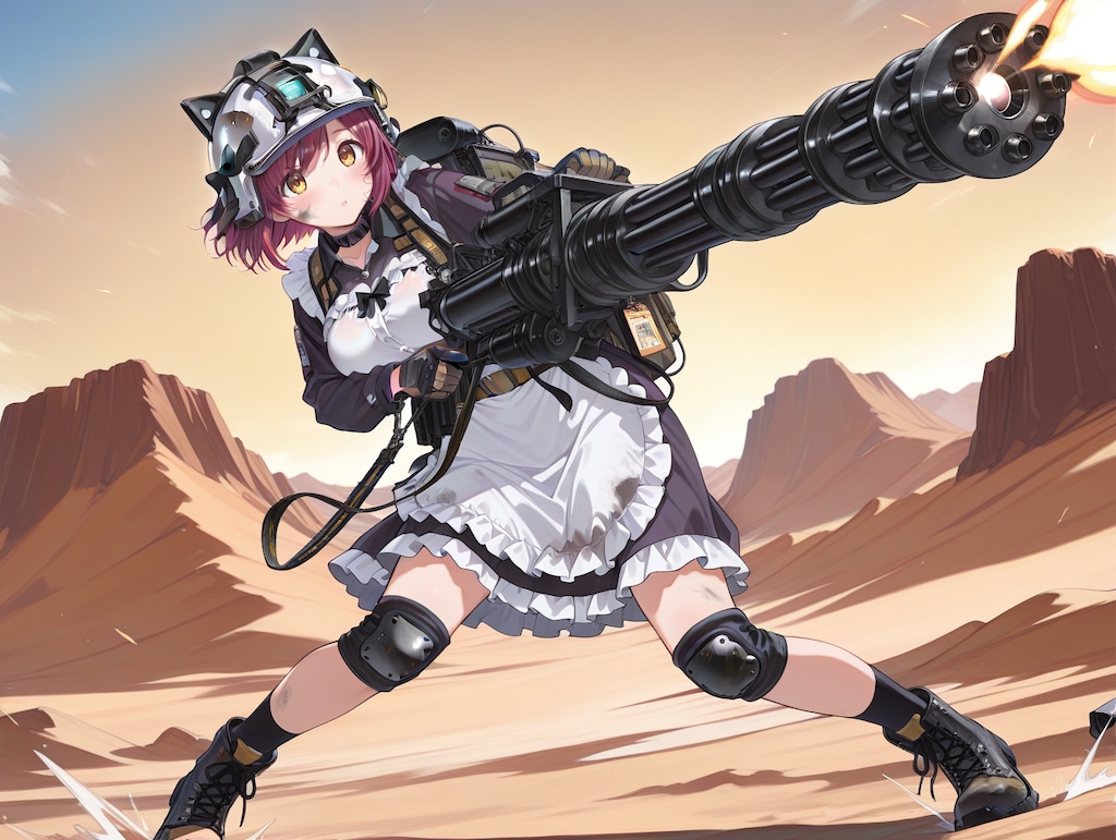 芽衣ちゃんの支援火器