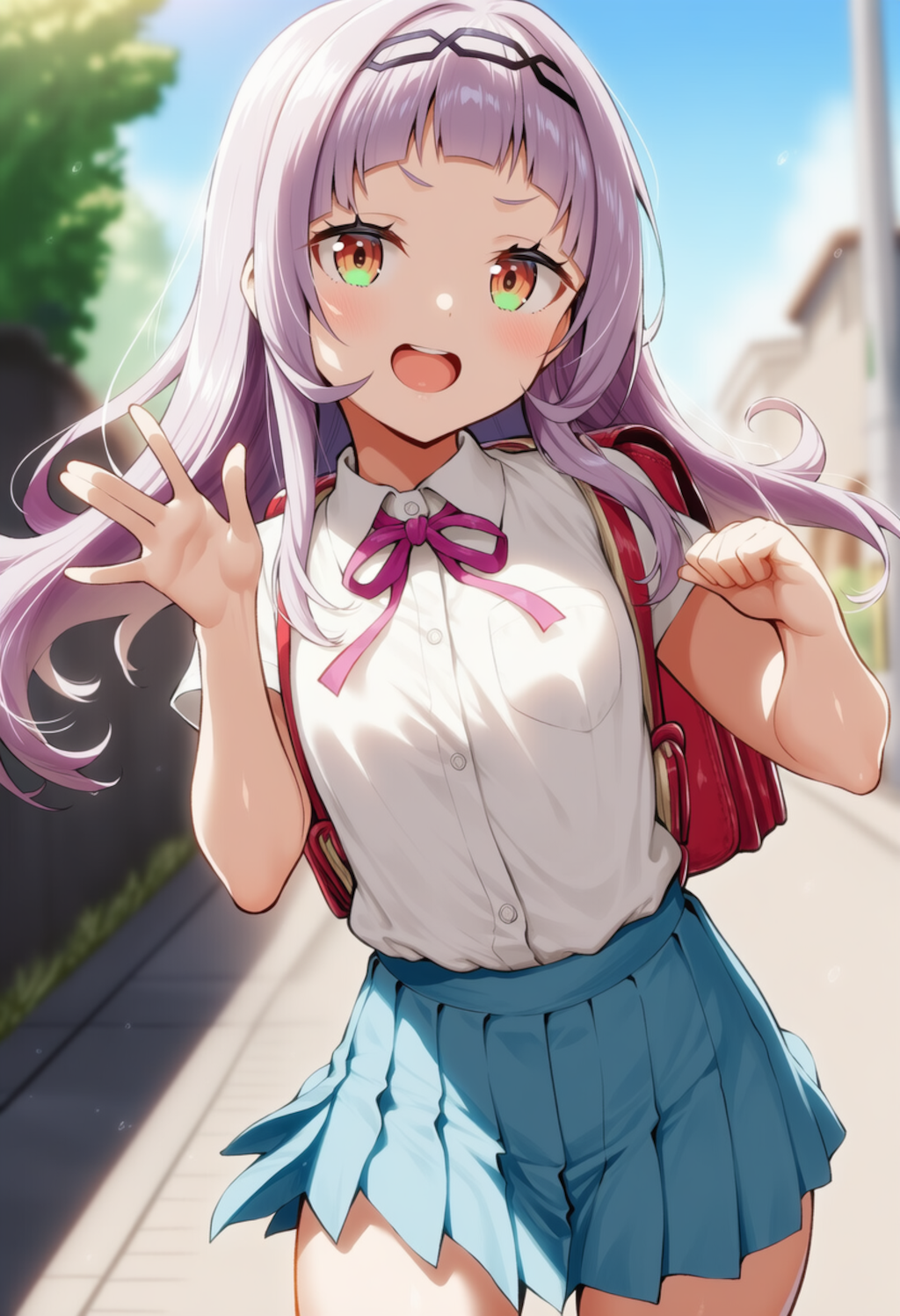 おはよー！（紫咲シオン）