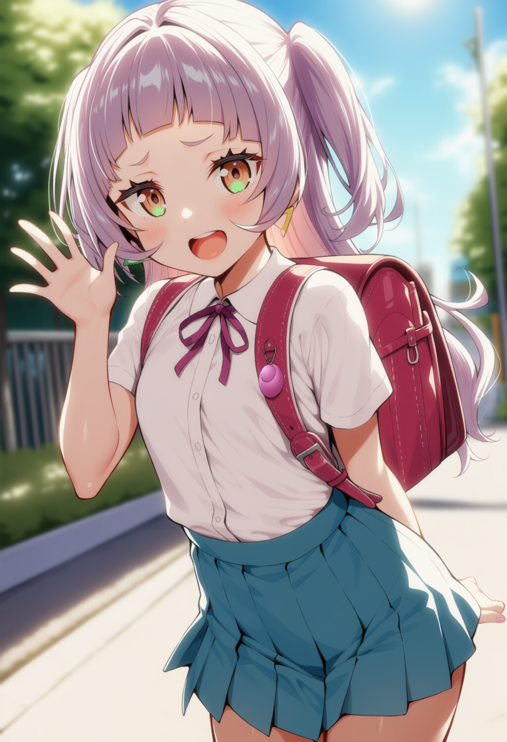 おはよー！（紫咲シオン）