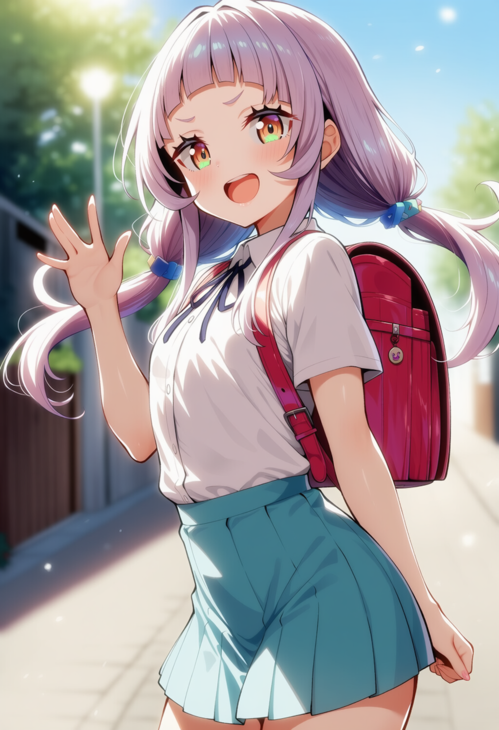 おはよー！（紫咲シオン）