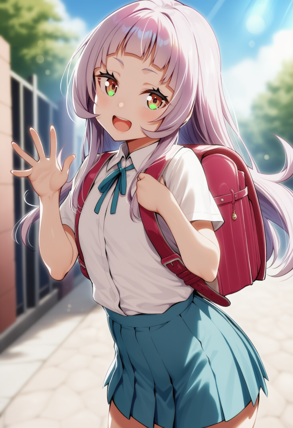 おはよー！（紫咲シオン）