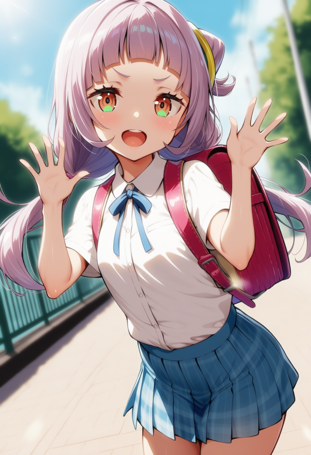 おはよー！（紫咲シオン）