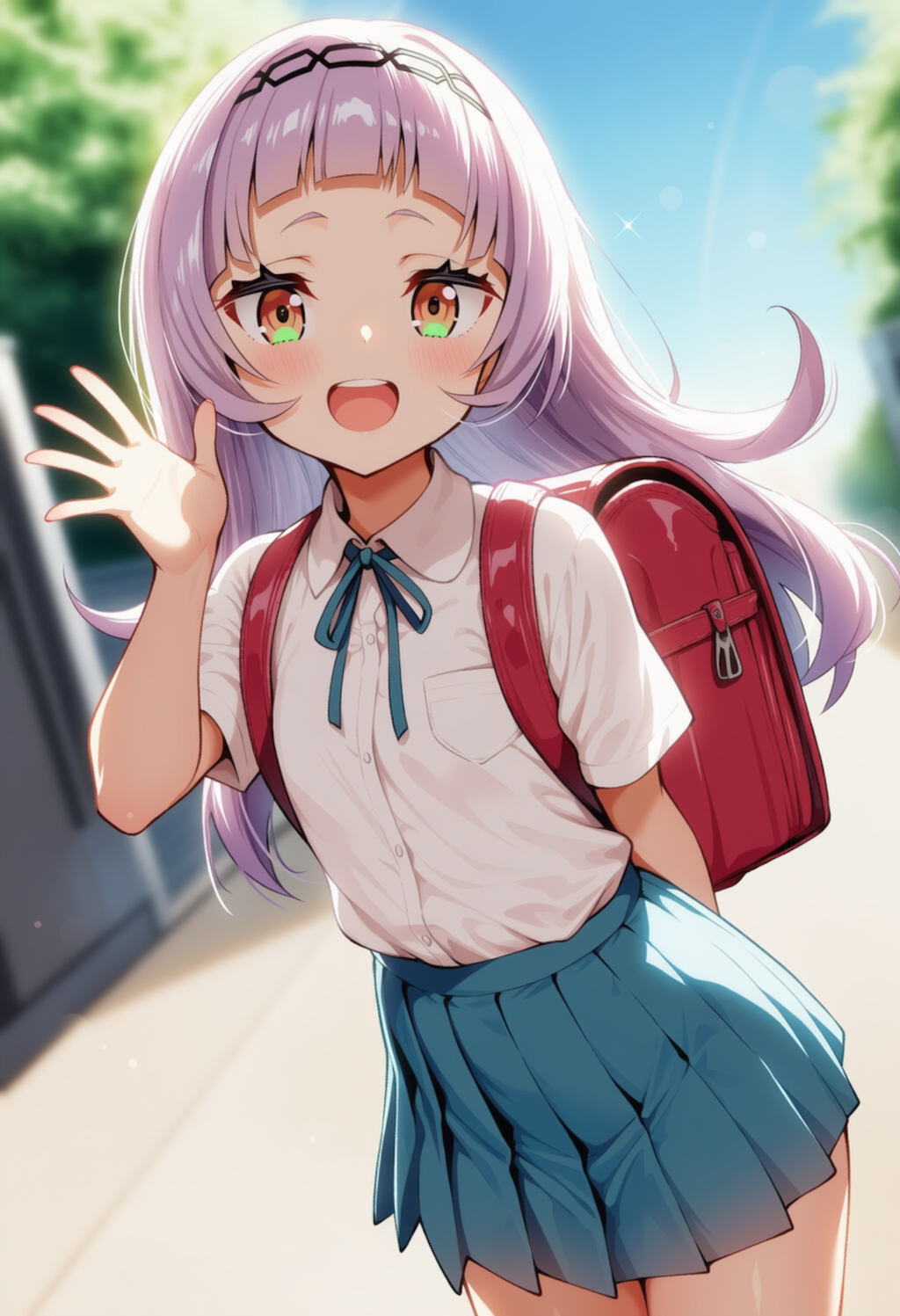 おはよー！（紫咲シオン）