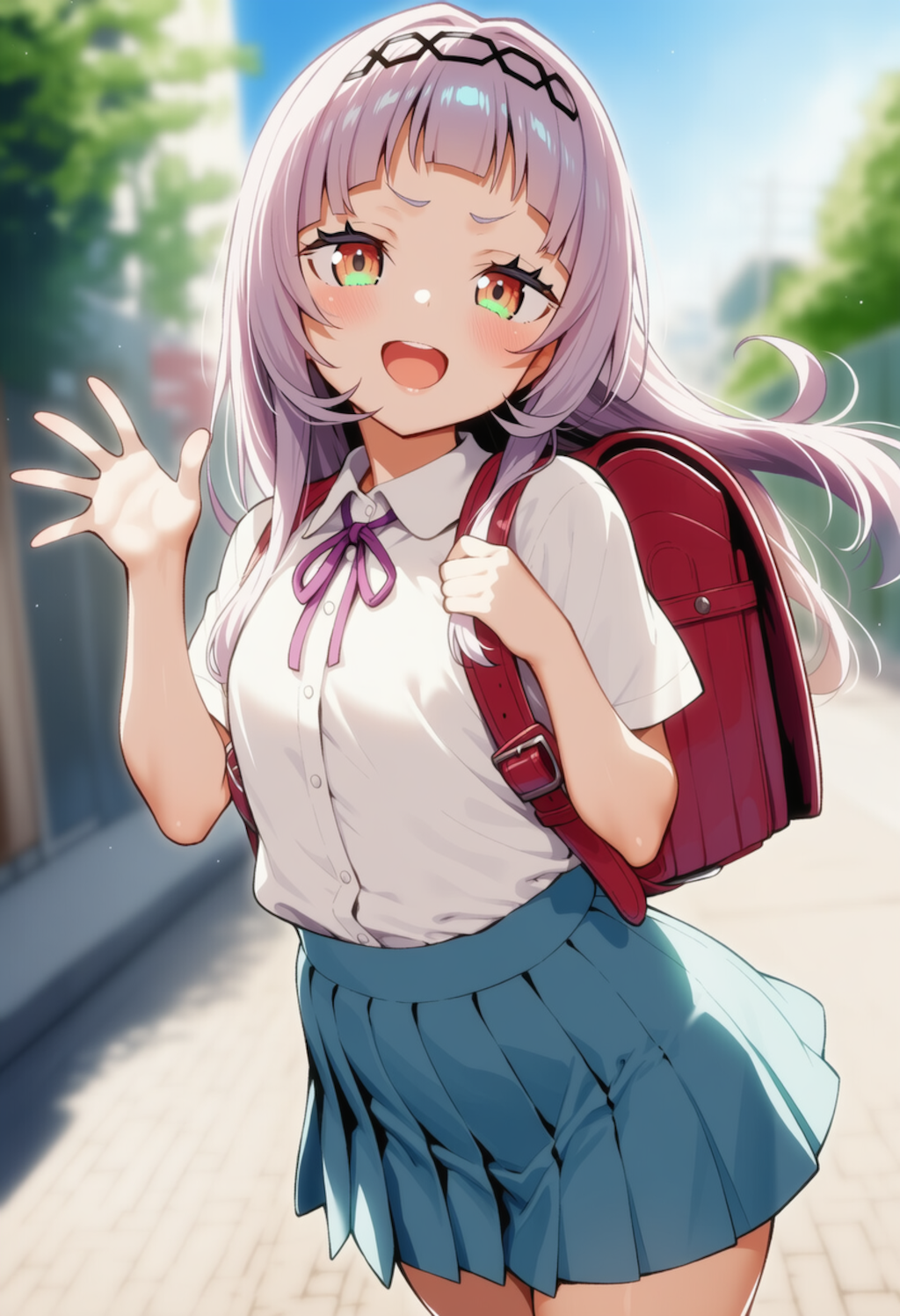 おはよー！（紫咲シオン）