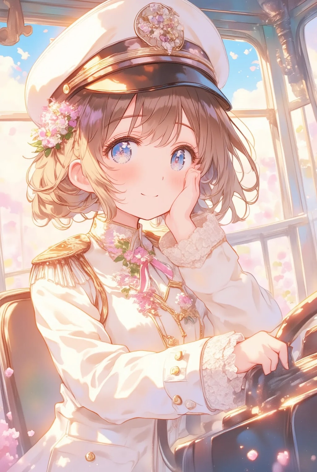 春のフリフリ花電車