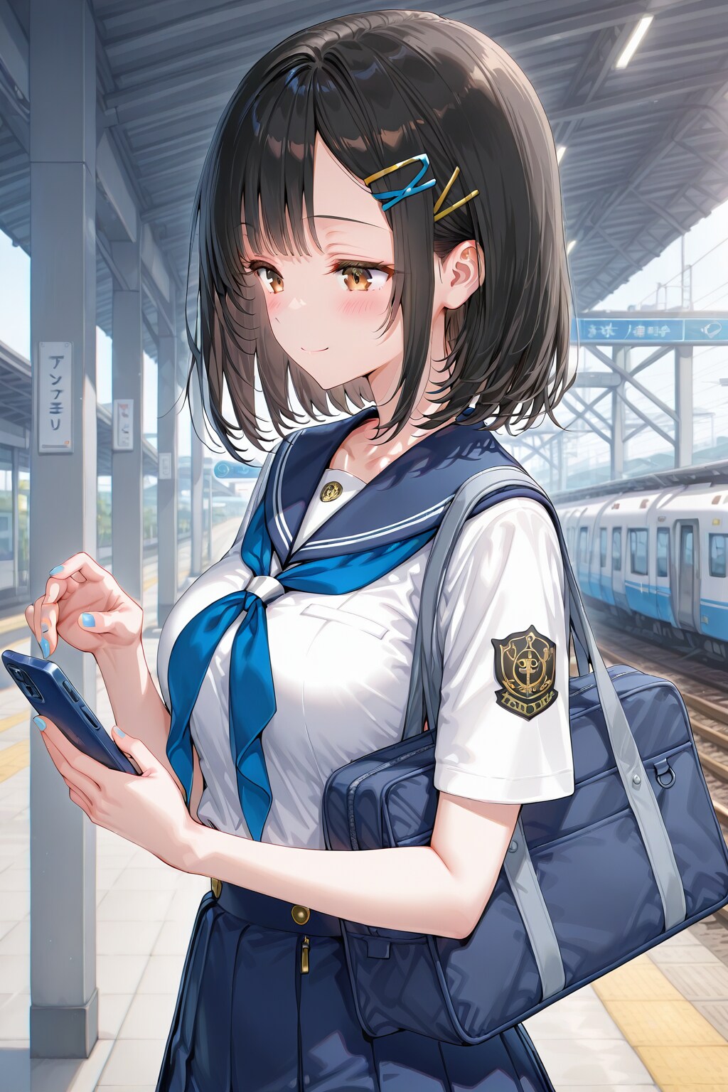 アシメちゃん「あ、おはよ～♪☺️✨」