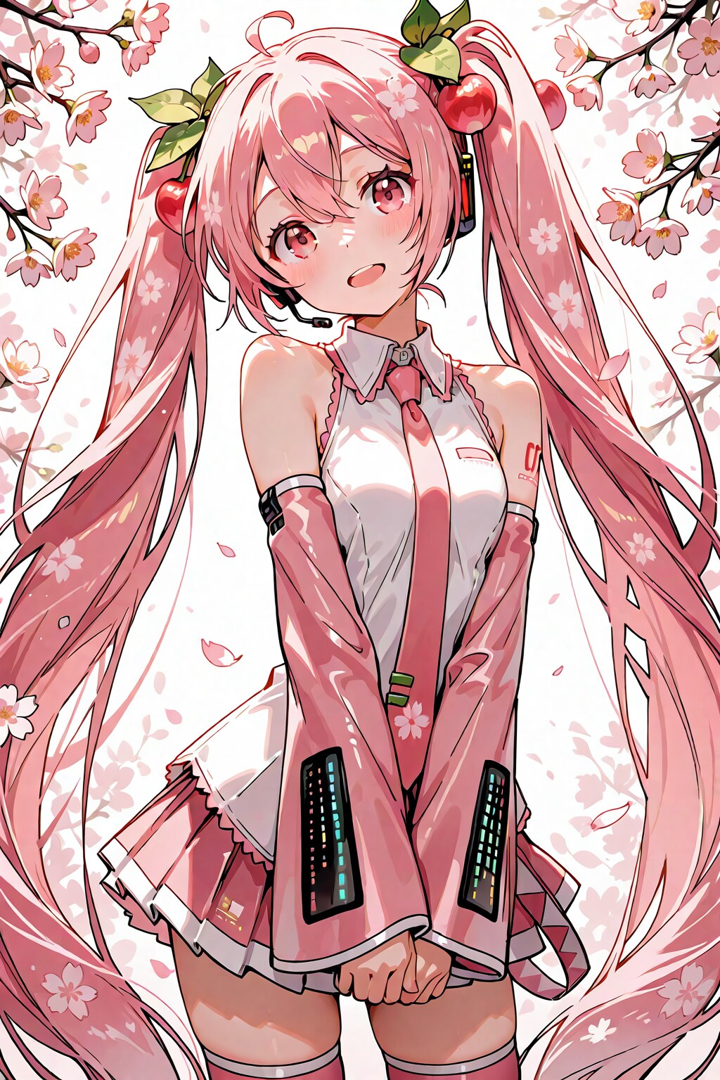 桜ミク３２ | の人気AIイラスト・グラビア