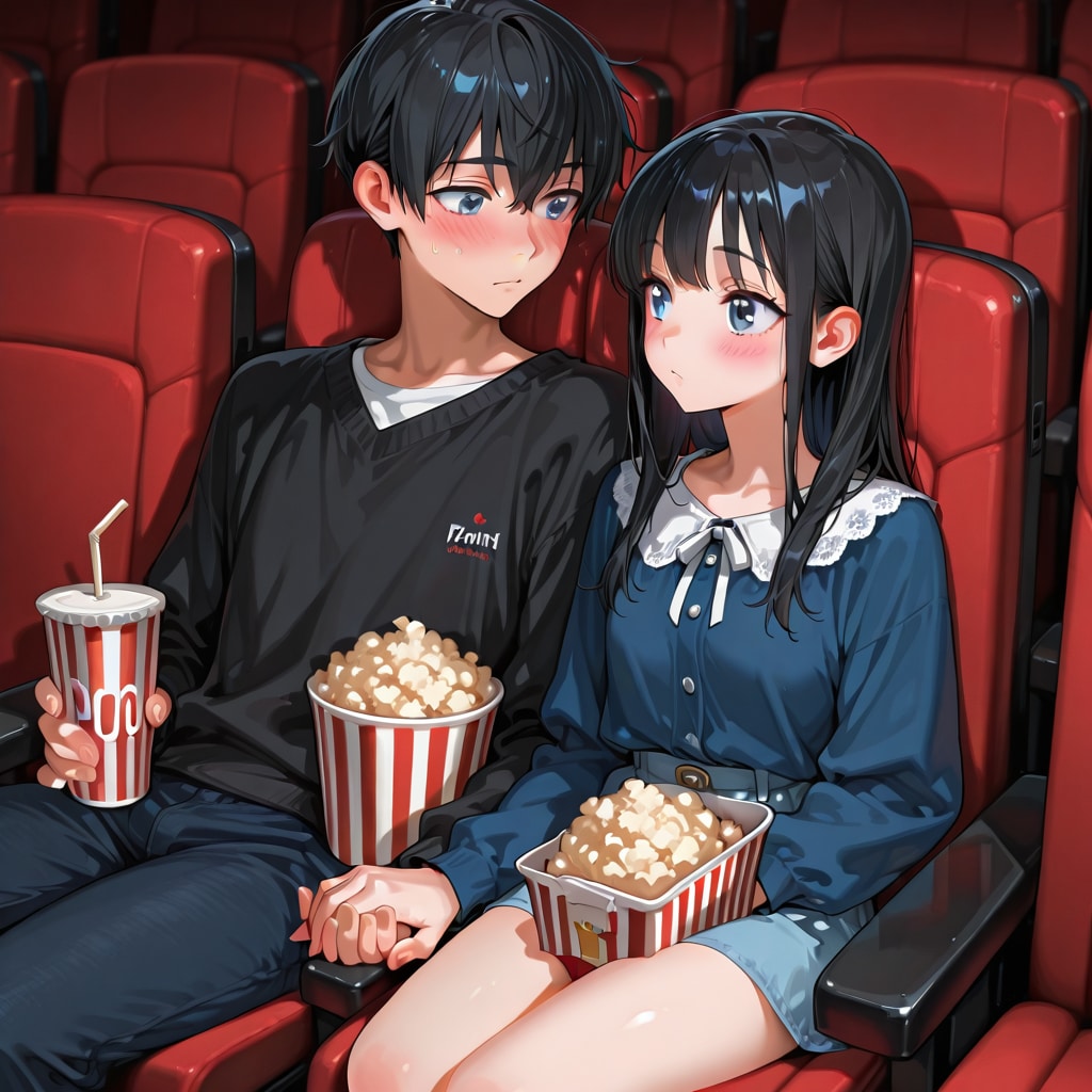 見つめ合う2人
