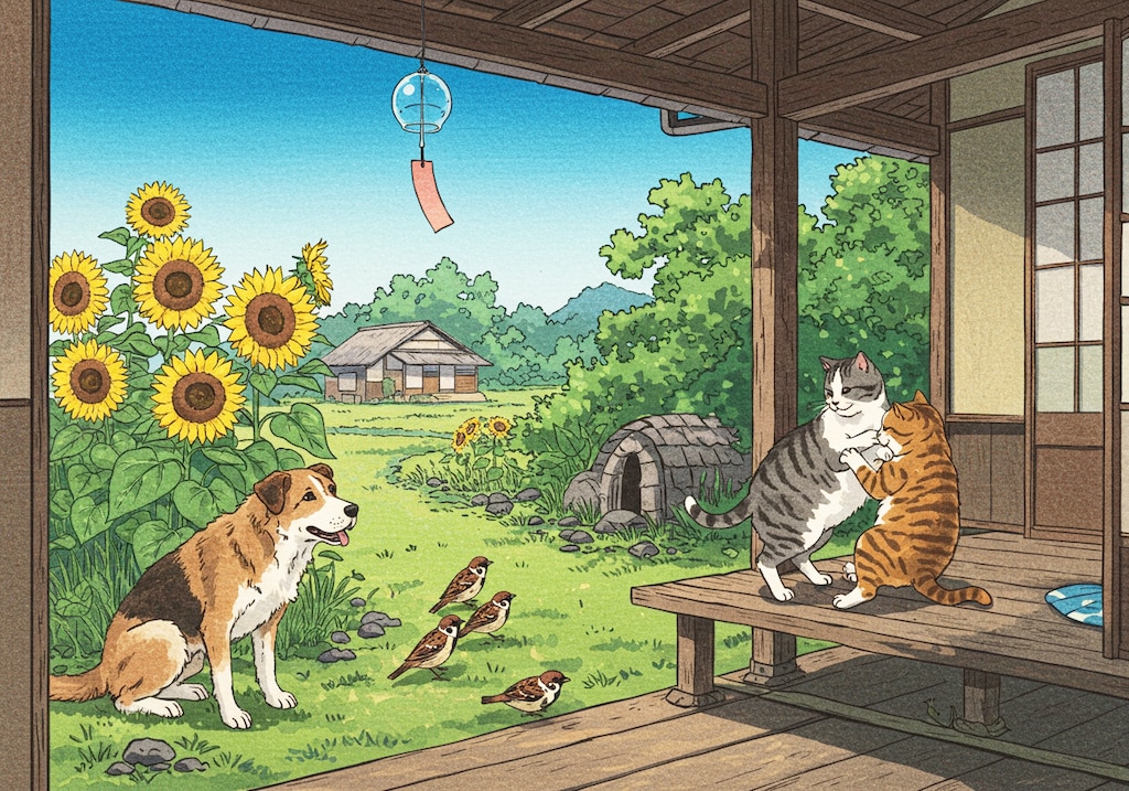 ヒマワリのある風景31・昼下がりの事件