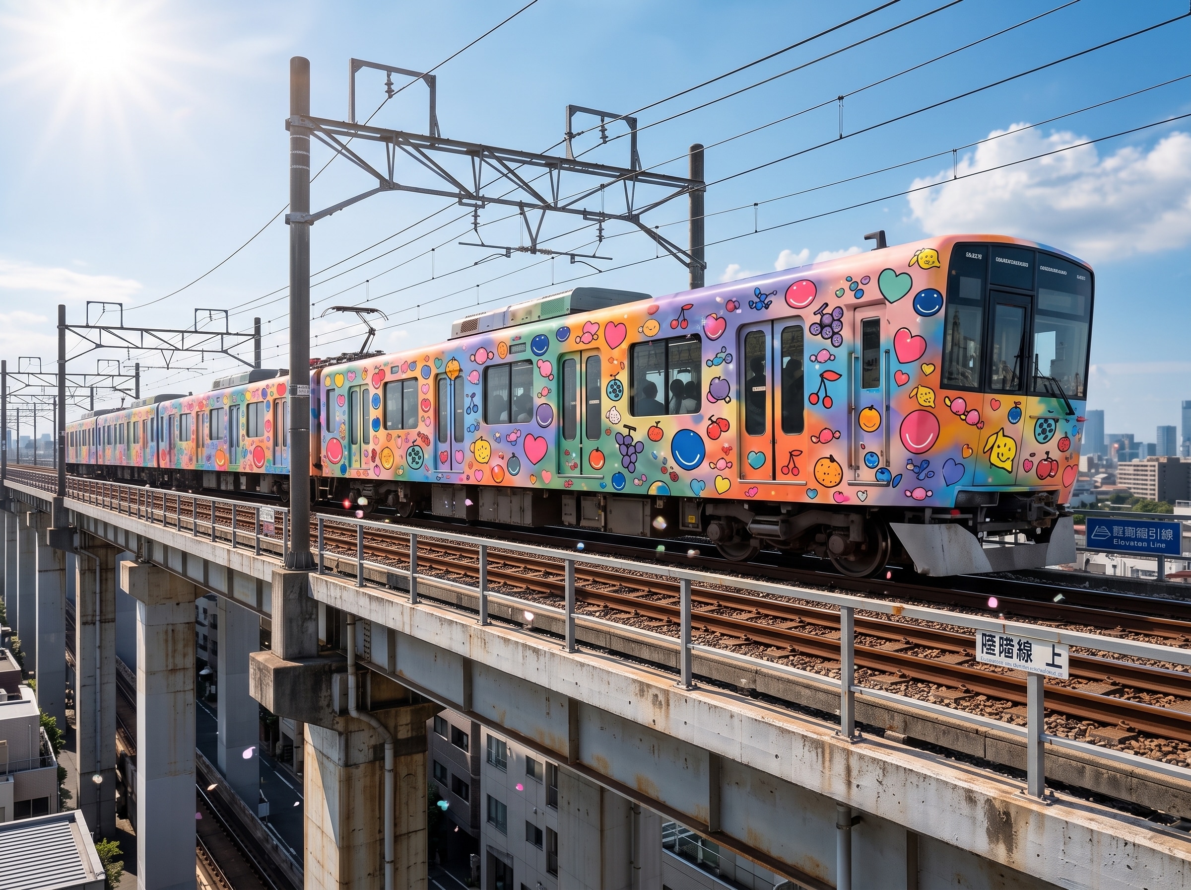 某MVの電車