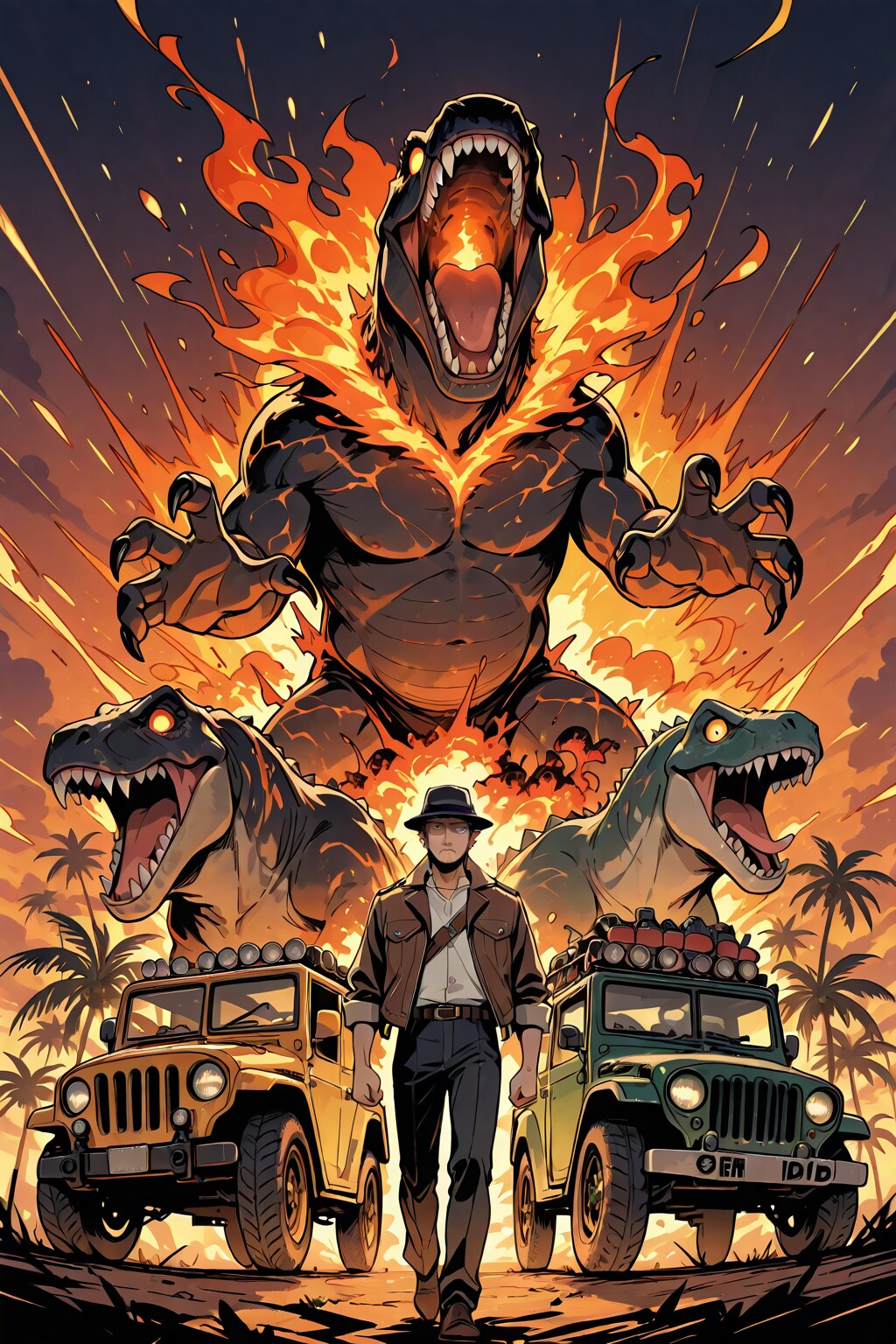 恐竜映画ポスター