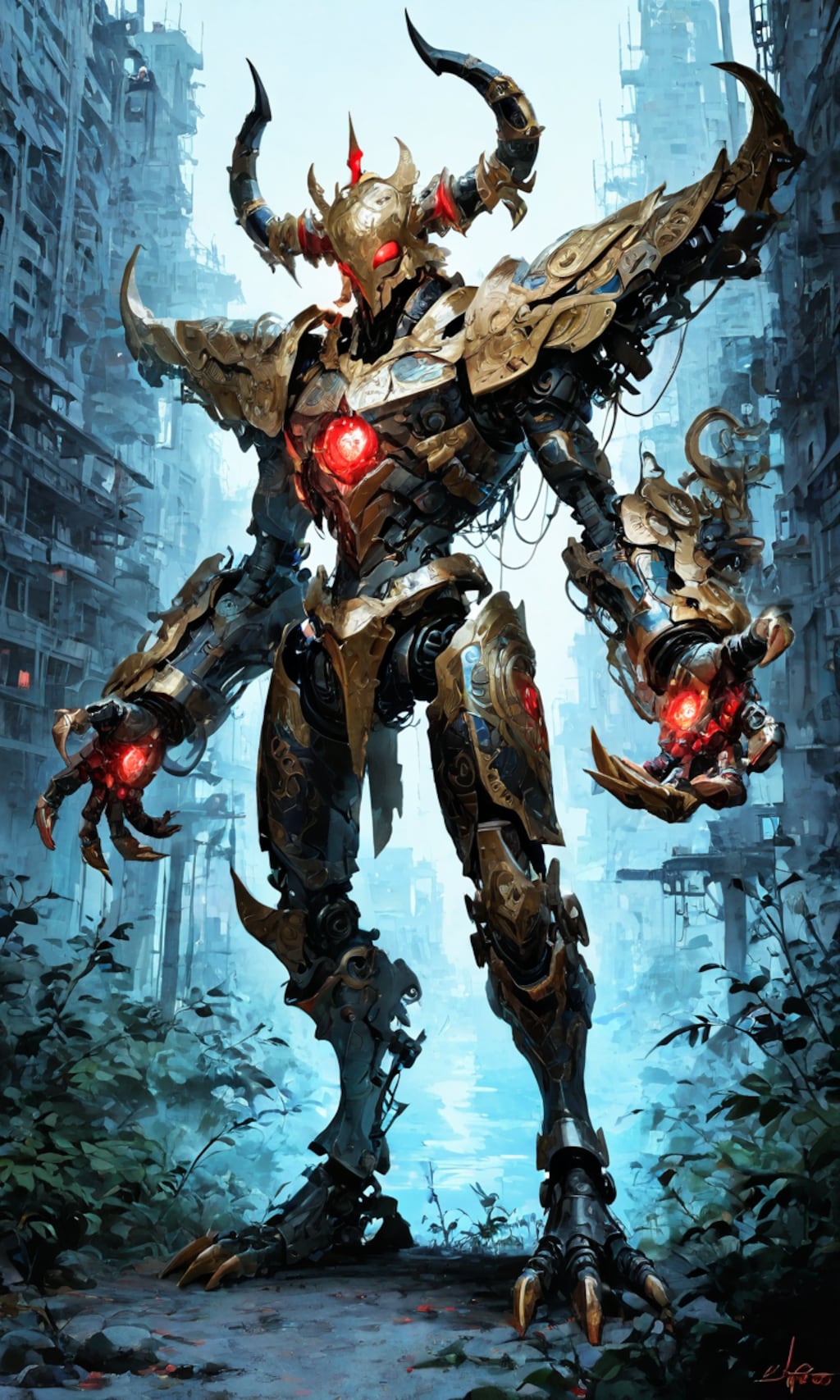 緋色の砂と難破船のある岬