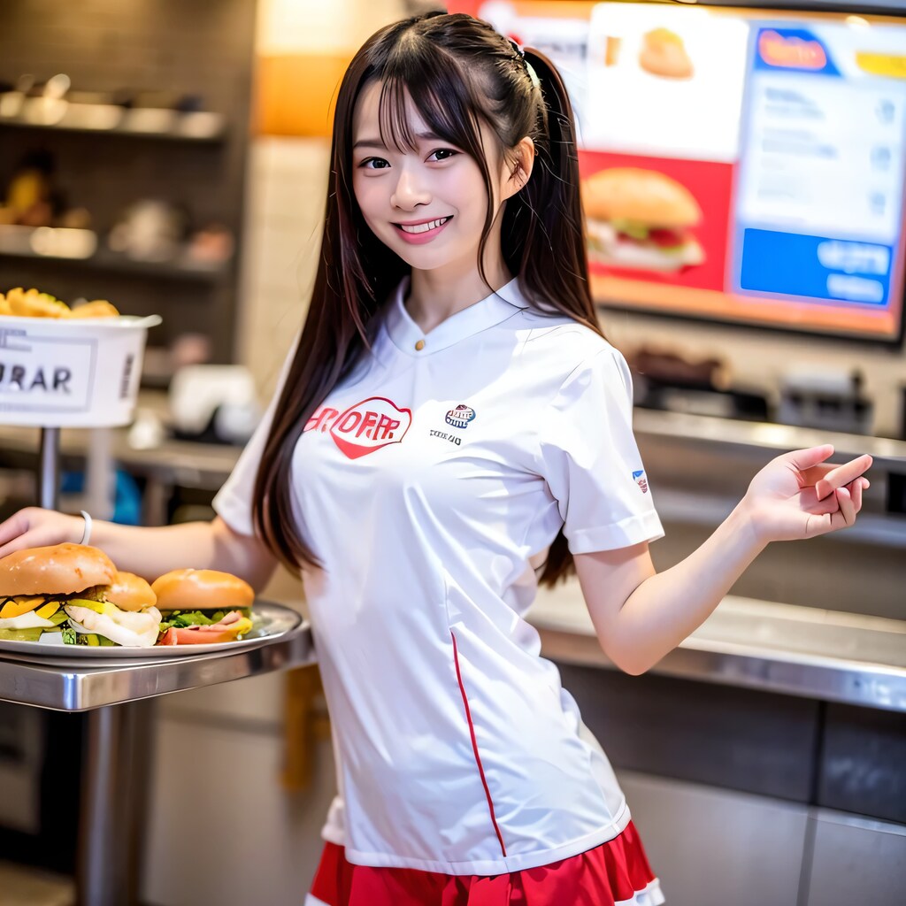 黒髪ロングでクルーの美女３６