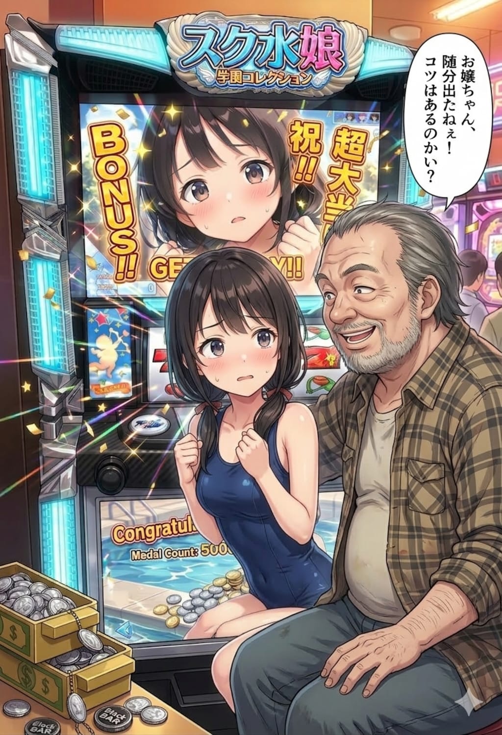 出してたら変なおじに声かけられた