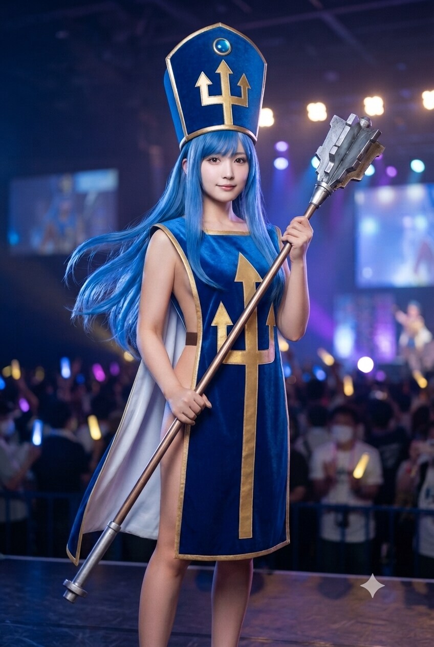 ドラゴンクエストIII そして伝説へ… 女僧侶のコスプレ