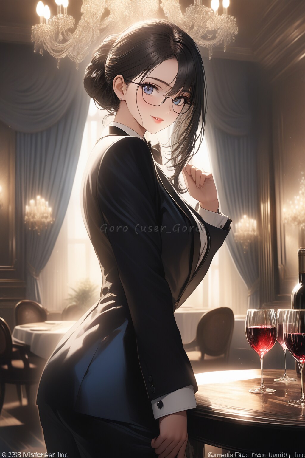 ちょっとした合間の執事さん | の人気AIイラスト・グラビア