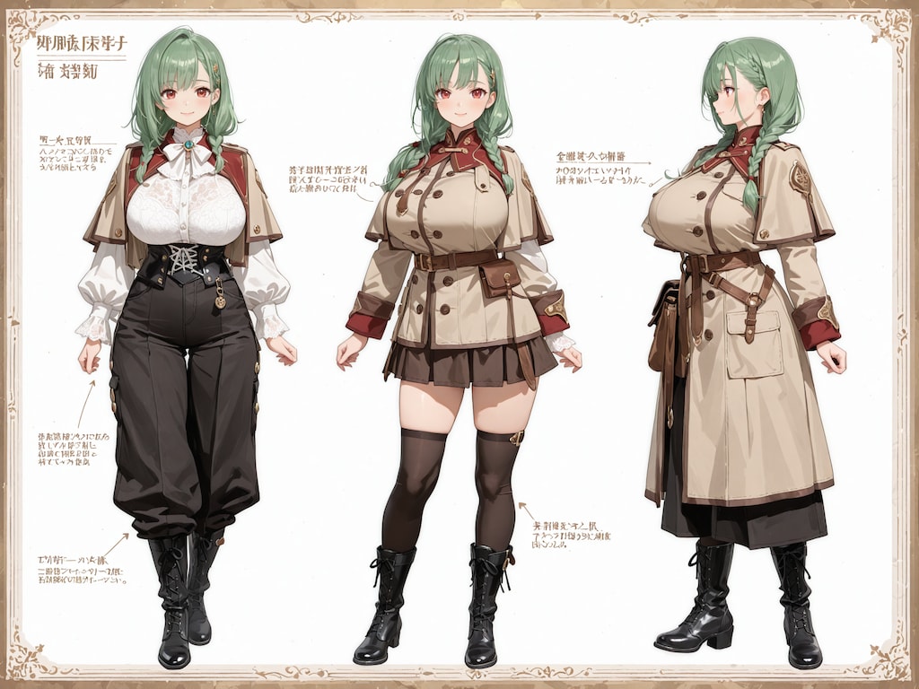 ギディ 設定画風イラスト