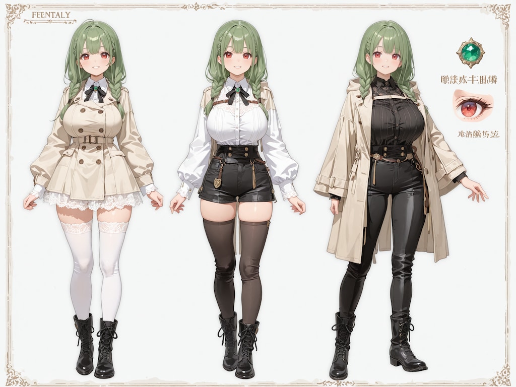 ギディ 設定画風イラスト