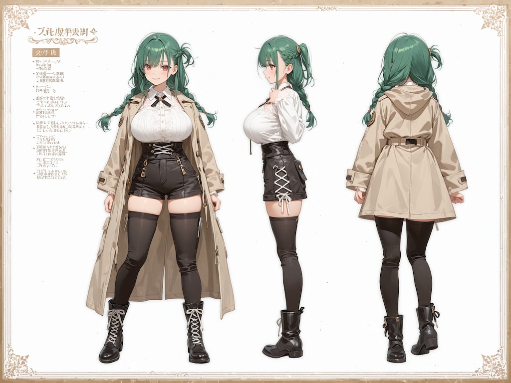 ギディ 設定画風イラスト