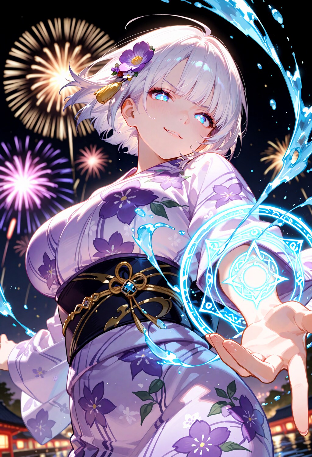 水鉄砲・水盾・水法。