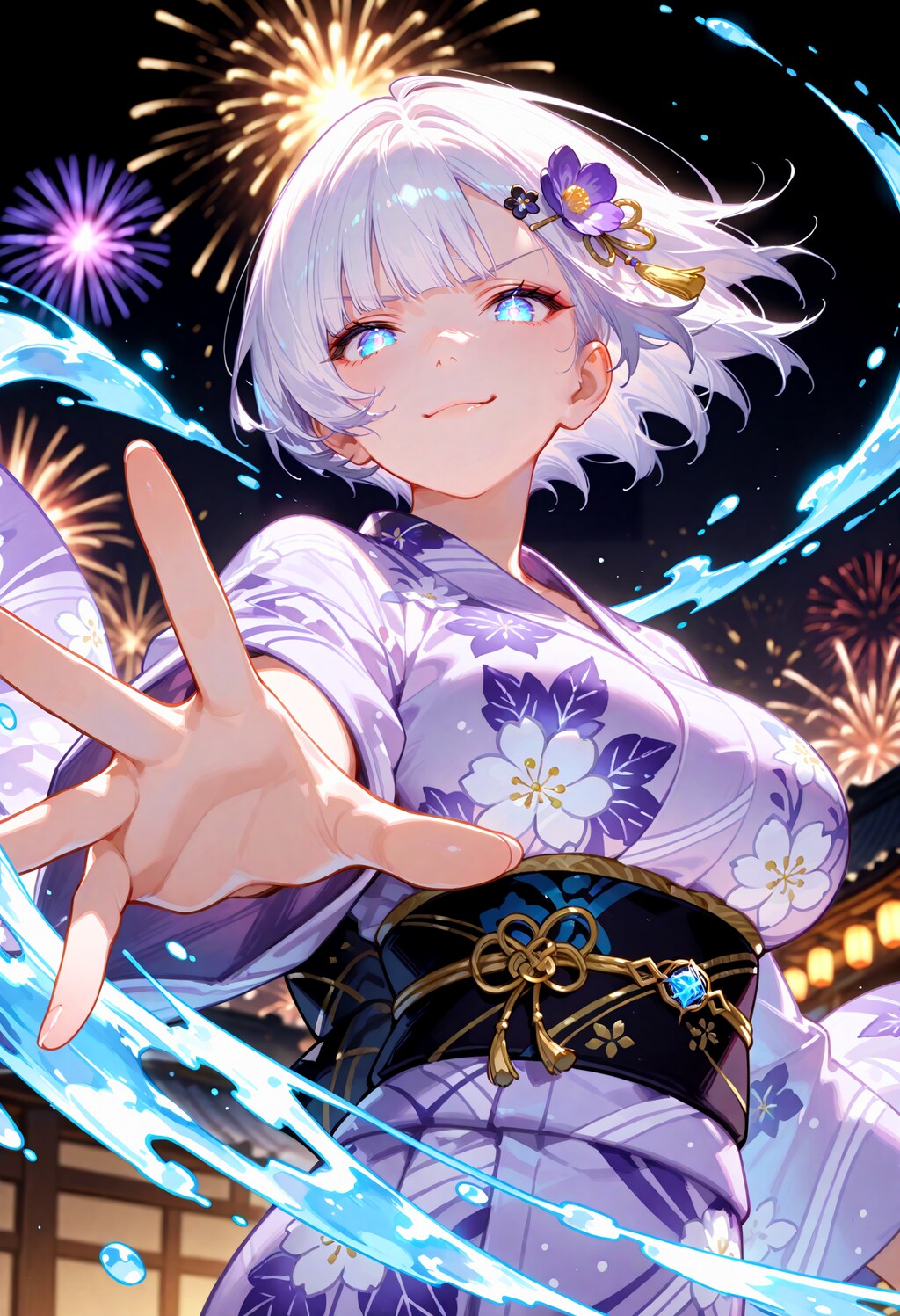 水鉄砲・水盾・水法。