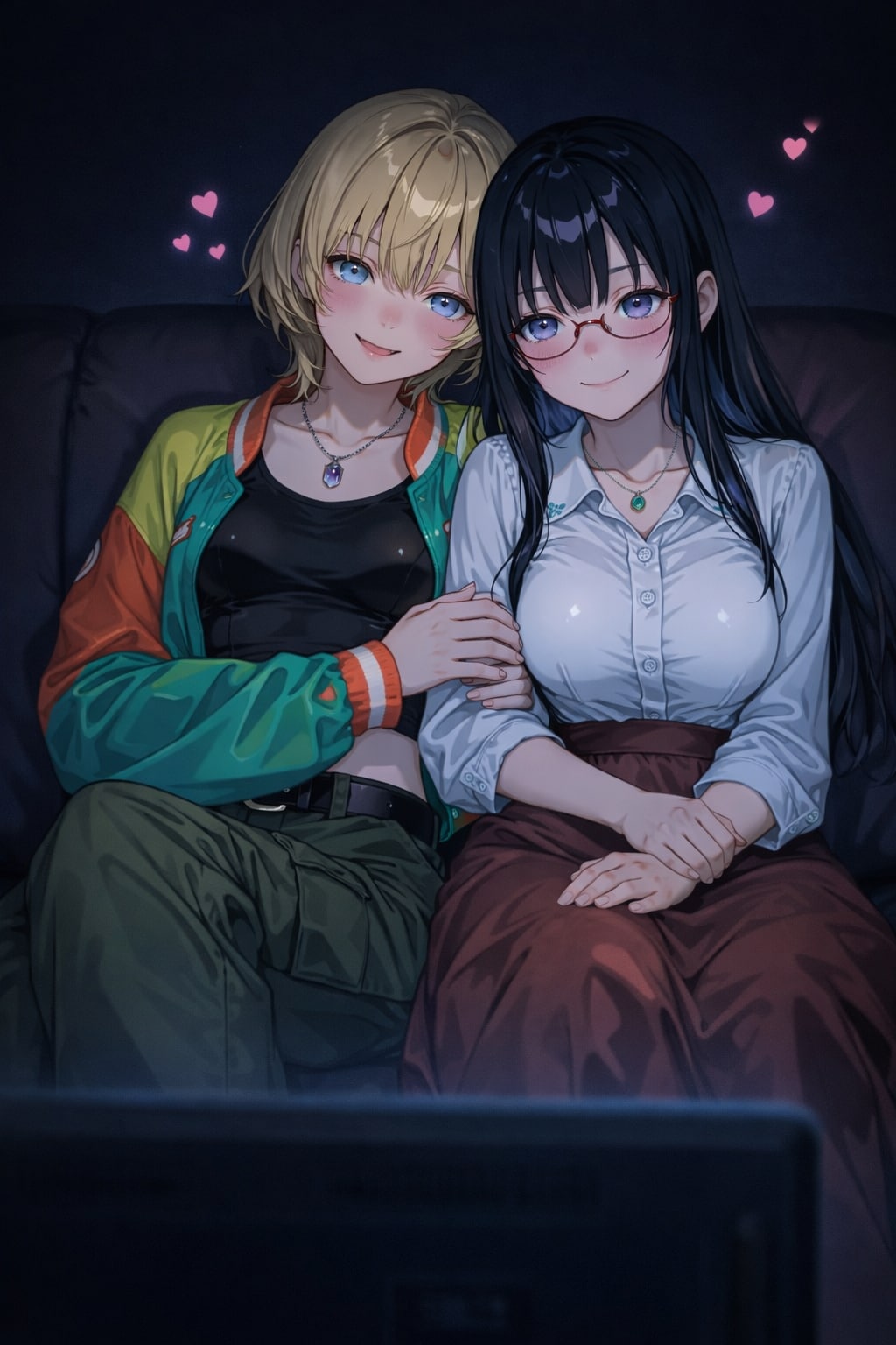 Netflix and chill。 | の人気AIイラスト・グラビア