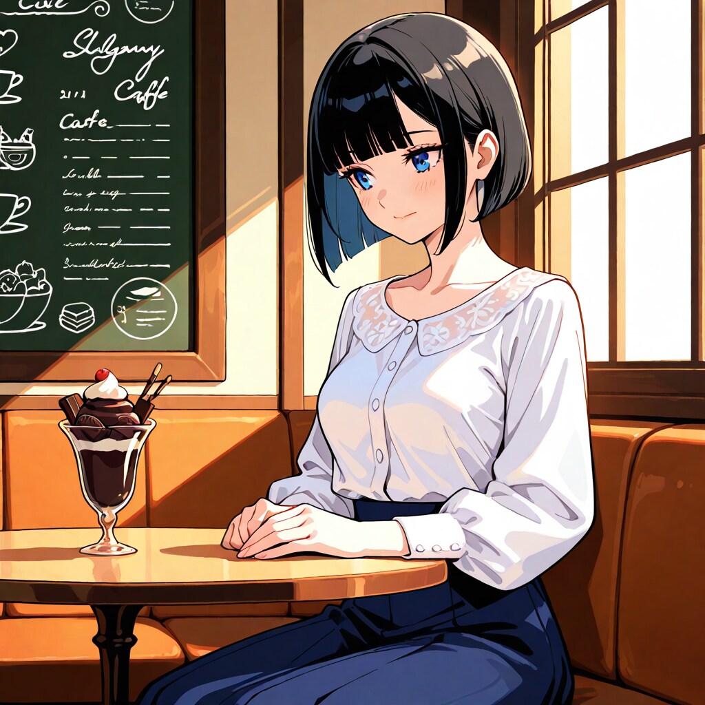 午後のショコラカフェデート