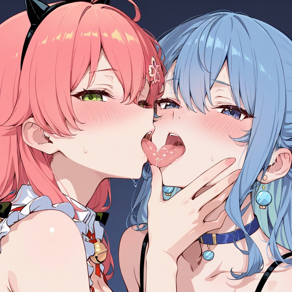 すいちゃんとキス