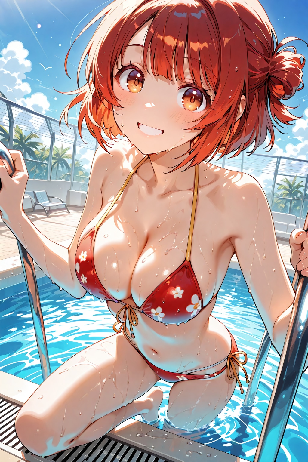 水着の彼女