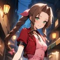 エアリス(FF7) 2枚目