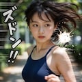 勢いのある水着 7枚目