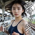 勢いのある水着 4枚目