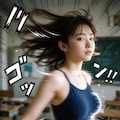 勢いのある水着 12枚目