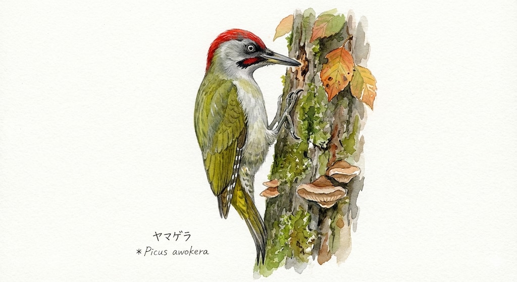 鳥(水彩画)(Gemini)(72)