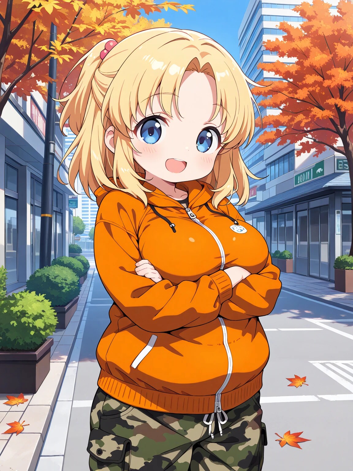 まりあちゃんの秋コーデ | の人気AIイラスト・グラビア