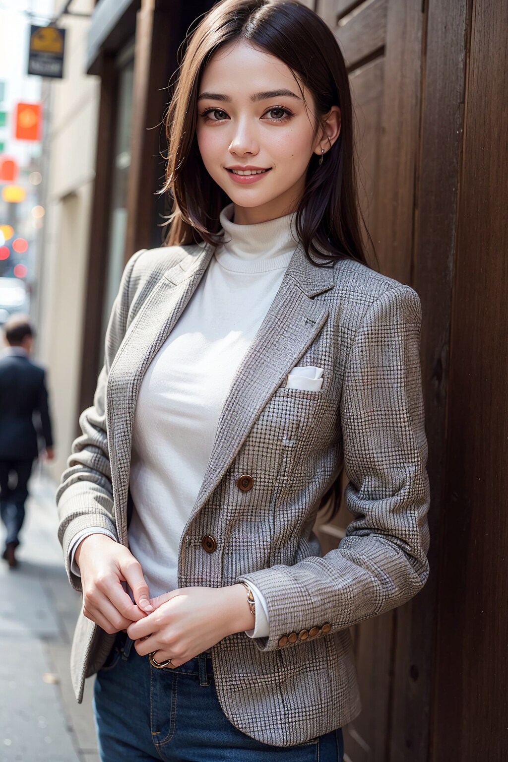 グラビアもいいが、ビシッ！とキメている女性も良き。