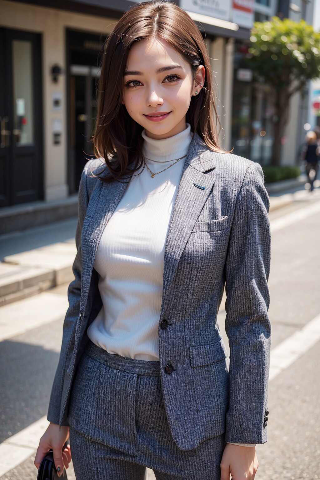 グラビアもいいが、ビシッ！とキメている女性も良き。