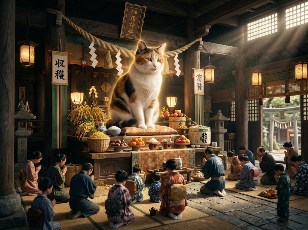 猫神様