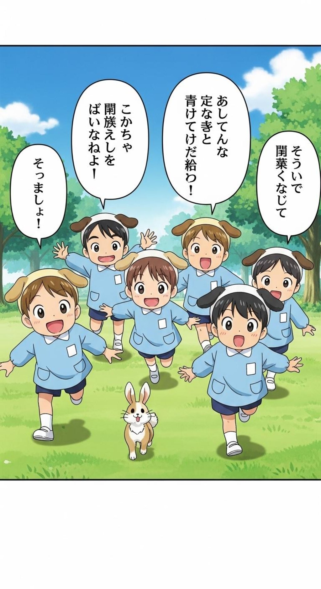 [がぞうどうぞ]今日は幼稚園児たちに喋ってもらった