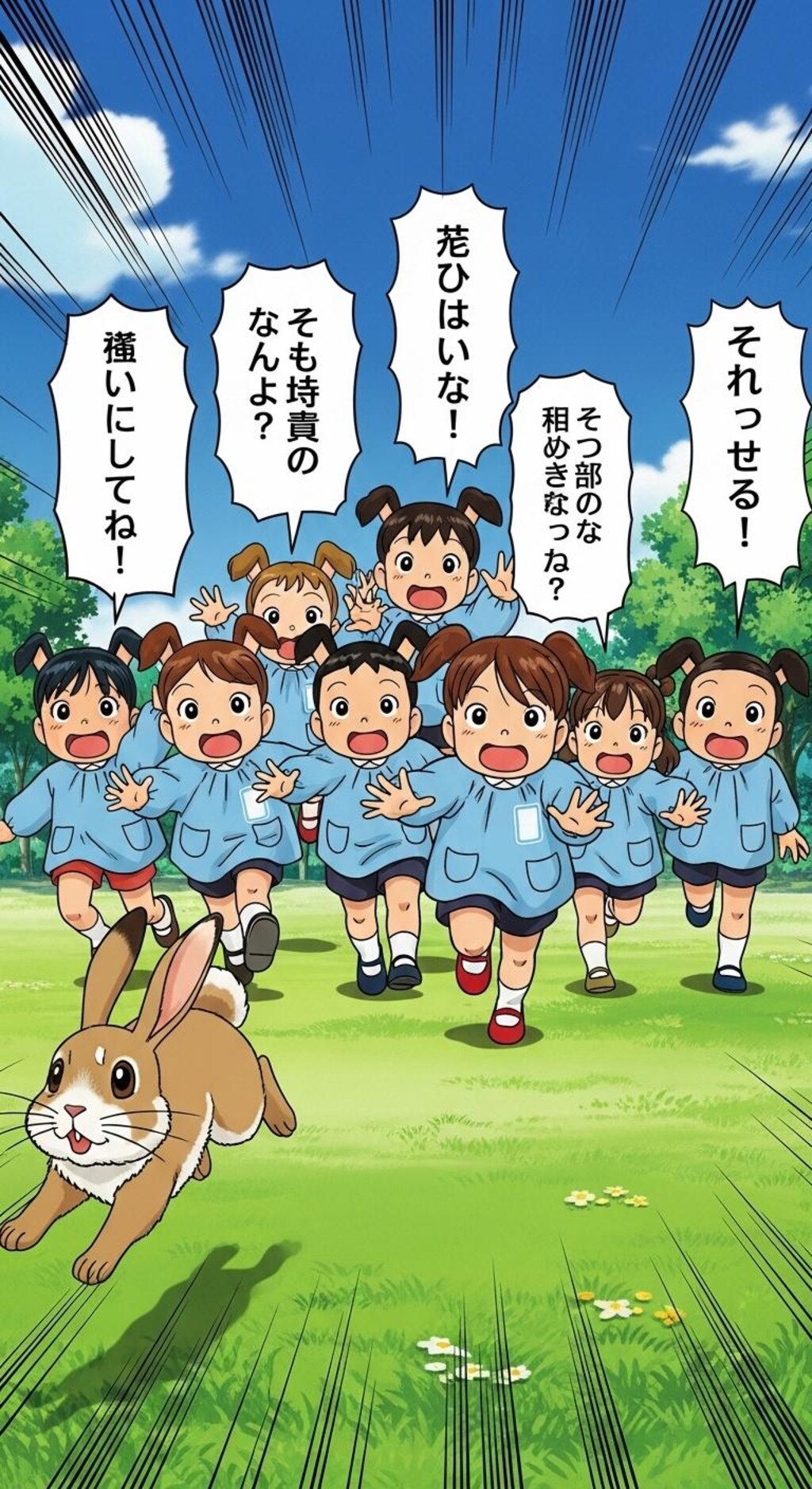 [がぞうどうぞ]今日は幼稚園児たちに喋ってもらった