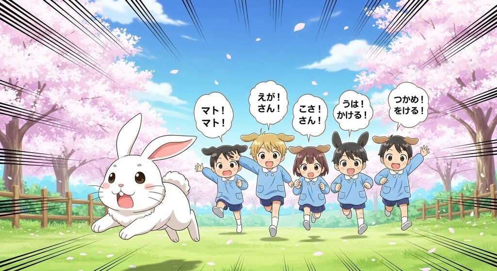 [がぞうどうぞ]今日は幼稚園児たちに喋ってもらった