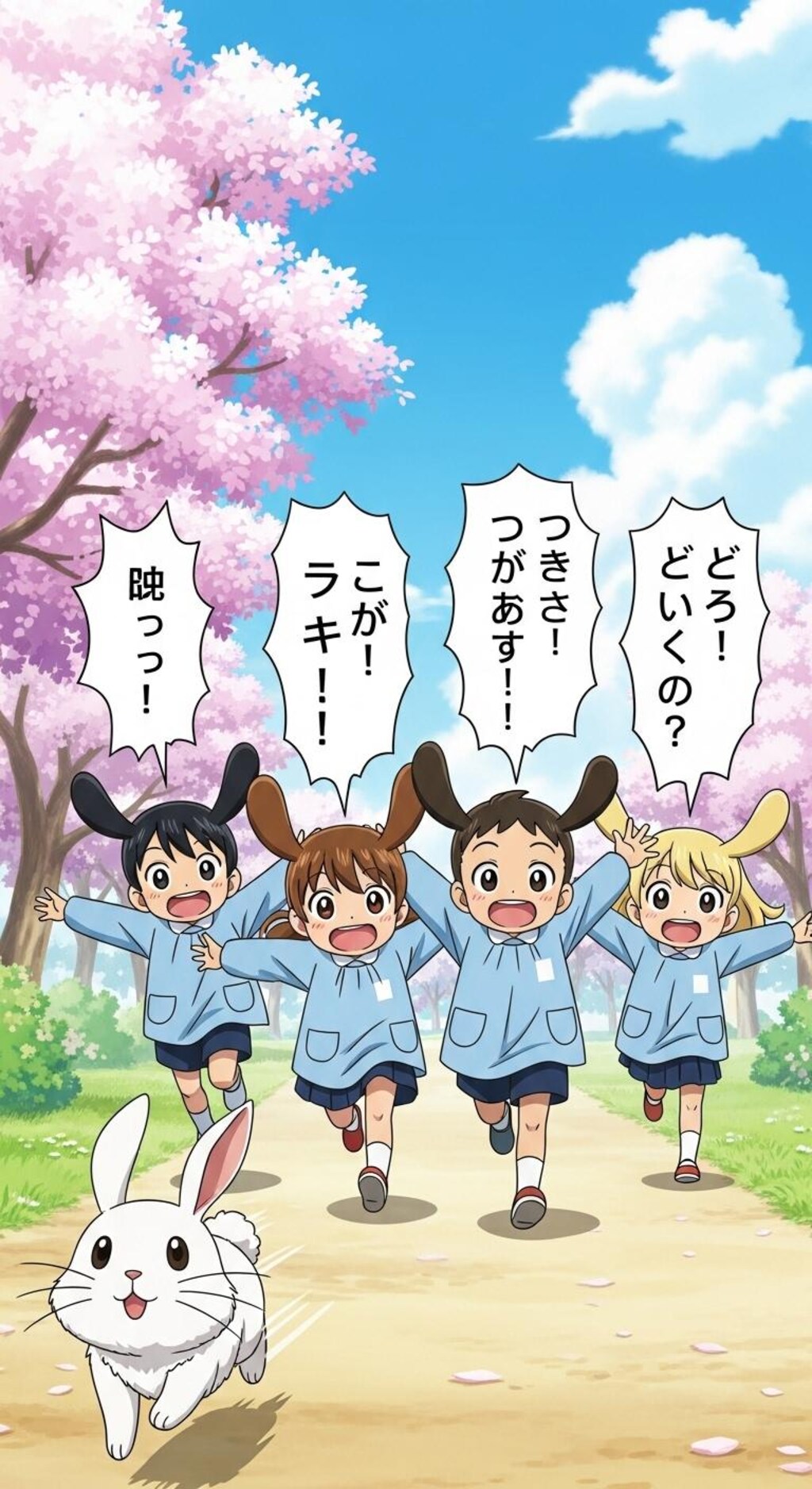[がぞうどうぞ]今日は幼稚園児たちに喋ってもらった