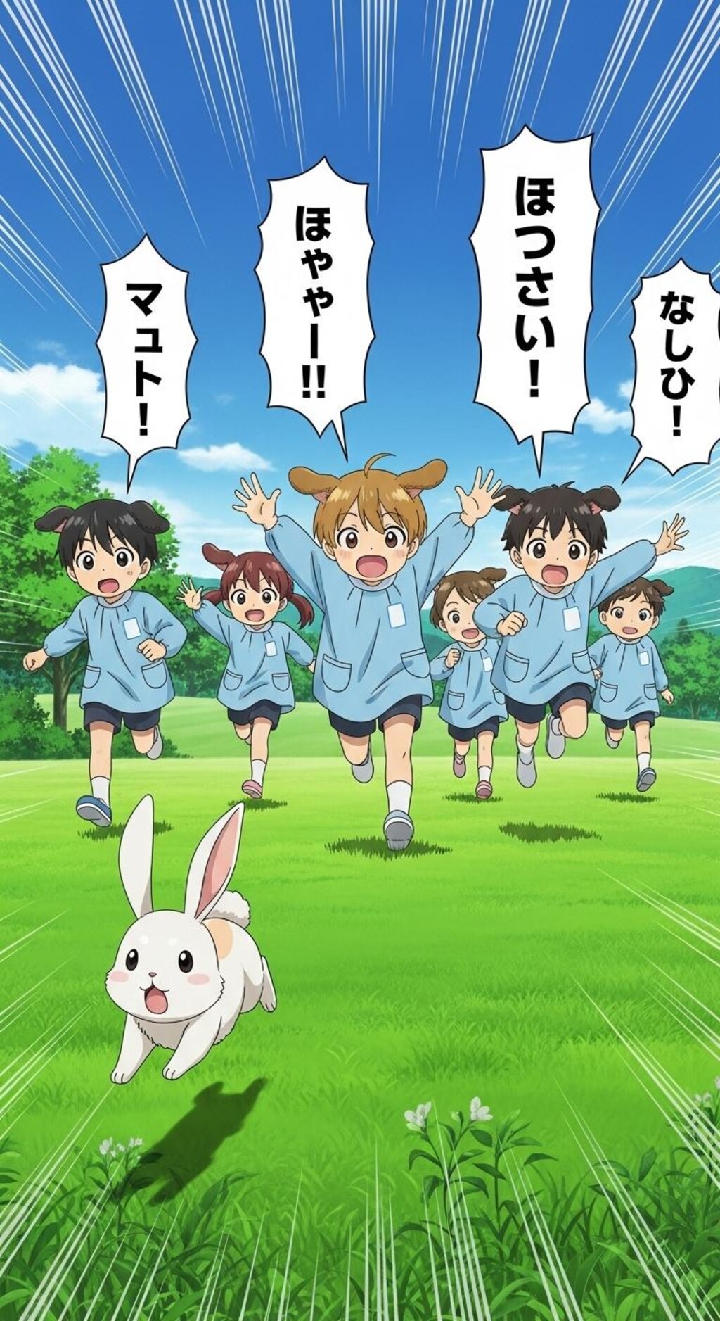 [がぞうどうぞ]今日は幼稚園児たちに喋ってもらった