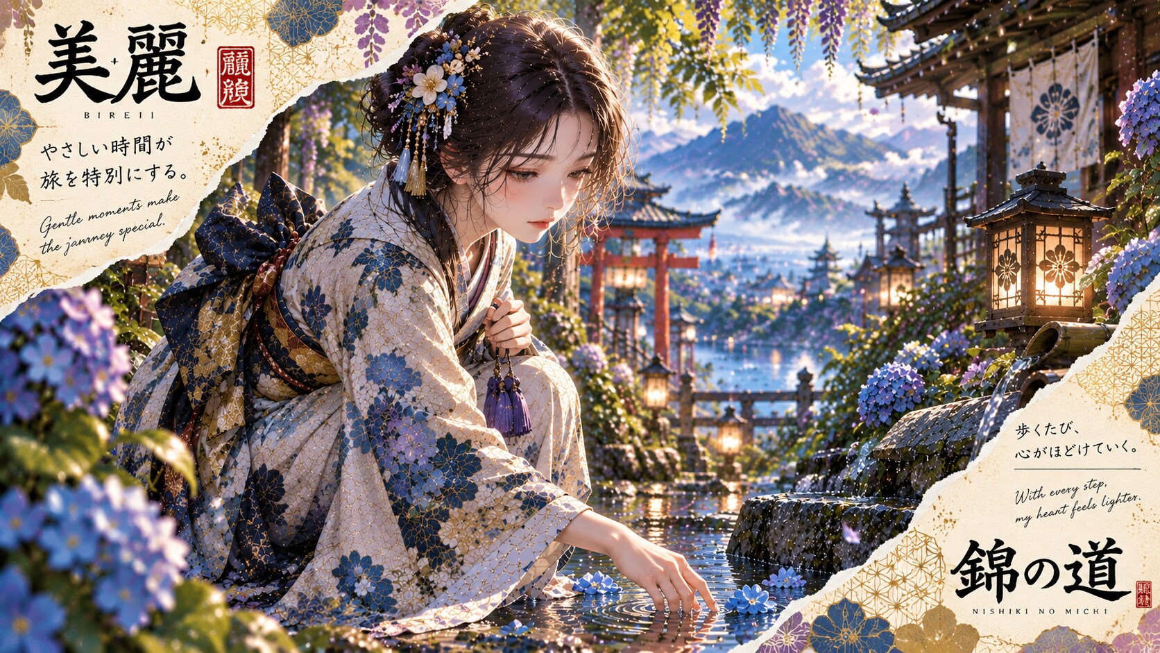 Ethereal Horizons: A Journey Through Light and Dreams  Embrace the serene beauty of a dreamlike worl | の人気AIイラスト・グラビア